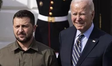 Foto de Biden recibe a Zelenski; anuncia nuevo paquete asistencia militar |  ACN