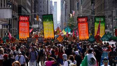 Foto de EEUU: Decenas de miles protestan previo a la cumbre climática |  ACN