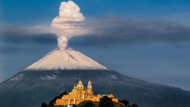 Foto de El Popocatépetl con exhalaciones y tremores de alta frecuencia |  ACN