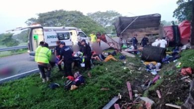 Foto de MEXICO: Diez migrantes muertos tras volcarse un camión en el sur |  ACN