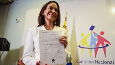 Foto de María C. Machado: mi candidatura es un desafío al chavismo |  ACN