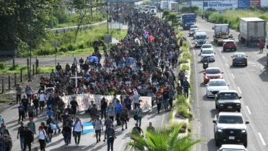 Foto de Mas de 5 mil migrantes marchan desde Tapachula a frontera EEUU |  ACN