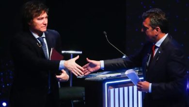 Foto de ARGENTINA: Massa y Javier Milei confrontan modelos en debate |  ACN