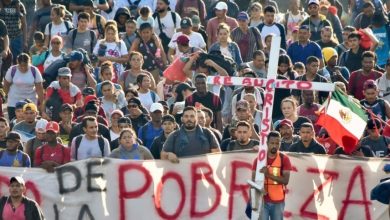 Foto de MEXICO: Miles migrantes avanzan por sur del país en plena Navidad |  ACN