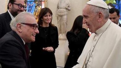 Foto de El papa se reunió con el director estadounidense Scorsese,