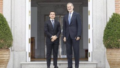 Foto de Daniel Noboa se reunirá mañana en Madrid con el rey de España, Felipe VI