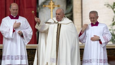 Foto de El papa alerta contra los “vientos de la guerra” sobre Europa en su mensaje de Pascua