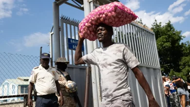 Foto de Haitianos se abastecen en RD alejados del caos