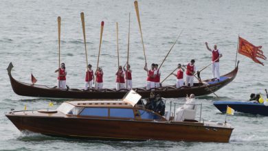 Foto de El papa navega por amenazada Venecia entre reclusas y jóvenes |  ACN