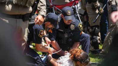 Foto de EU: Violenta represión y arrestos de estudiantes propalestinos |  ACN