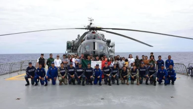 Foto de Llegan a México los 34 connacionales rescatados por la Marina en Haití