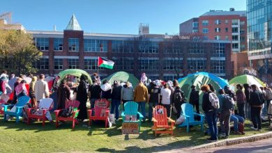 Foto de Policía Boston detiene centenar de manifestantes pro palestinos |  ACN