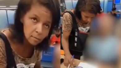 Foto de Mujer brasileña llega con un cadáver a un banco para sacar un préstamo