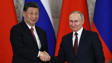 Foto de Putin viaja para reunirse con el presidente chino