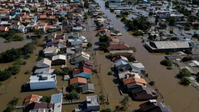 Foto de La ciudad brasileña de Porto Alegre se prepara inundación