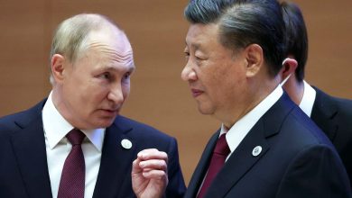 Foto de Putin agradece a Xi las iniciativas de China