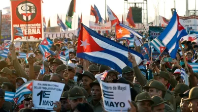 Foto de El Gobierno cubano reúne a decenas de miles por el Primero de Mayo