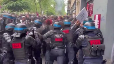 Foto de Al menos 45 detenidos protestas por el Día del Trabajador en París |  ACN