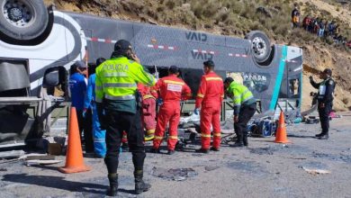 Foto de PERU: Al menos 16 muertos en un accidente de autobús en Ayacucho |  ACN