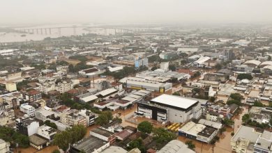 Foto de La ciudad brasileña de Porto Alegre, 56 fallecidos