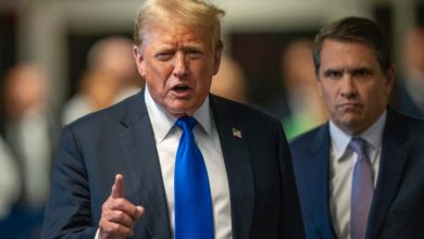 Foto de Trump afirma juicio fue una vergüenza y que el veredicto real lo dará el pueblo el 5 de noviembre