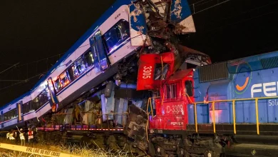 Foto de Dos muertos y 9 heridos en un accidente de tren en Chile