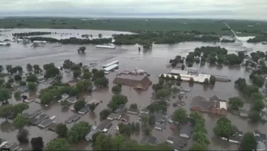 Foto de Lluvia intensa deja un pueblo inundado en Iowa