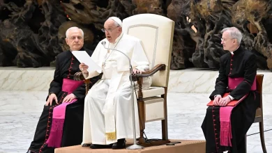 Foto de Papa afirma que interceder por la paz requiere involucrarse y asumir riesgos