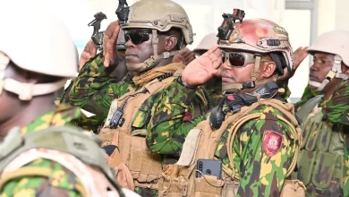 Foto de Contingente de 400 policías de Kenia que salió hacia Haití