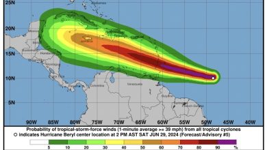 Foto de Beryl se convierte en el primer huracán de 2024 en el Atlántico |  ACN