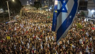 Foto de Miles de israelíes reclaman en las calles a Netanyahu