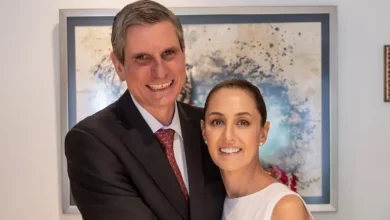 Foto de Claudia Sheinbaum y su pareja se reencontraron y se casaron