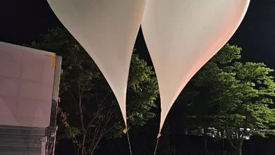 Foto de Corea del Norte envía más globos con basura a Corea del Sur