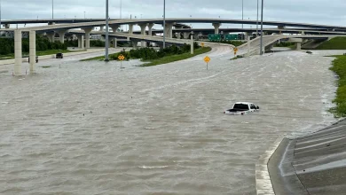 Foto de Beryl deja 2 muertos, apagón y cientos de vuelos cancelados