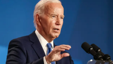 Foto de Biden condena atentado Trump y se alegra de que esté “bien”