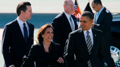 Foto de Los Obama respaldan candidatura de Kamala