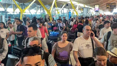 Foto de apagón informático de Windows afecta a aerolíneas, bancos y medios de todo el mundo