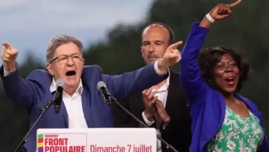 Foto de una sorprendente victoria de la izquierda