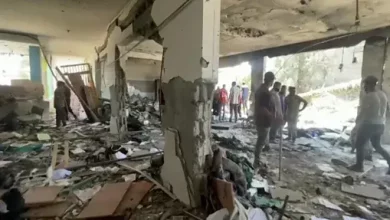 Foto de Un ataque israelí contra una escuela en Gaza "mata a 30 personas