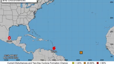 Foto de Beryl se intensifica antes de llegar a las Islas Barlovento