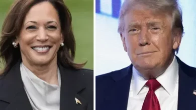 Foto de Harris vive su 'momentum' frente a Trump con un repunte posconvención en las encuestas