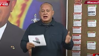 Foto de Cabello amenaza a quienes hayan violado ley electoral de Venezuela |  ACN