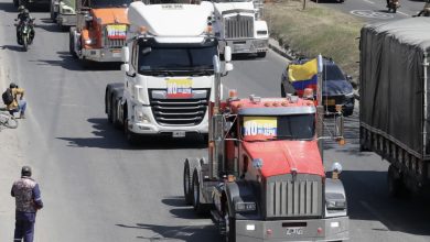 Foto de COLOMBIA: Cientos camioneros protestan por alza precio diesel |  ACN