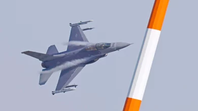 Foto de Un avión de combate F-16 estadounidense se estrella en Ucrania, según medios de EE.UU.