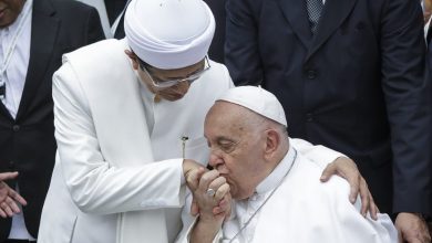 Foto de Papa e imán de mezquita Istiqlal lanzan llamado a luchar contra la violencia