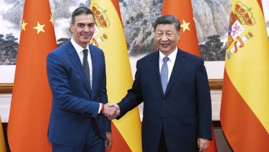 Foto de Pedro Sánchez y Xi Jinping coinciden en la vía del diálogo UE-China