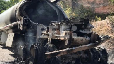 Foto de 26 muertos por la explosión de un camión cisterna en Haití