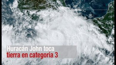 Foto de MEXICO: El huracán ‘John’ toca tierra como categoría 3 |  ACN