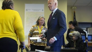 Foto de Biden acude a votar anticipadamente en Delaware