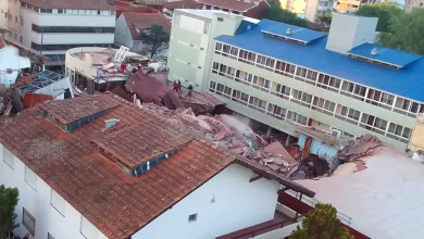 Foto de Edificio de 10 pisos desplomado en Argentina realizaba una obra sin el permiso necesario